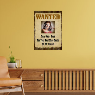 Personligen ville Poster gammaldags foto