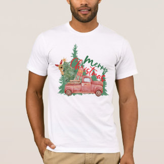 Personligen Vintagen i familjen Lastbil T Shirt