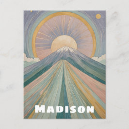 Personligen Volcanic Sergranat Vykort