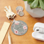 Personligen Watercolor Ro Wandeans | Sage Grönt Nyckelring<br><div class="desc">Behålla nycklar för din bil och ditt hem med en Grönt av vattenfärg med Monogramnyckelkedja för andningsutandning i Ro. Nyckelkedjedesignen har en trio vattenfärgsfärgad ro på ett botaniskt krans och elegant-skript för ditt namn och monogram. Anpassa med ditt eget namn och monogram eller ge som gåva. Ytterligare presentartiklar tillgängliga med...</div>