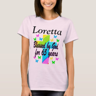 PERSONLIGENS 65E BIRTHDAY CHRISTIAN T SHIRT