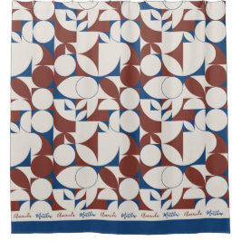 Personligens Abstrakt Maronvågig cirkelformning