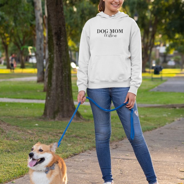 Personligens anpassade namn hund mamma-gåva t shirt (Skapare uppladdad)