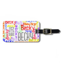 Personligens anpassade namninsamling, färgstark