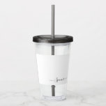 Personligens anpassade namntumlare take away mugg<br><div class="desc">Personligens anpassade namntumlare</div>