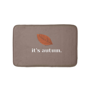 Personligens Anpassningsbar Autum Badrumsmatta