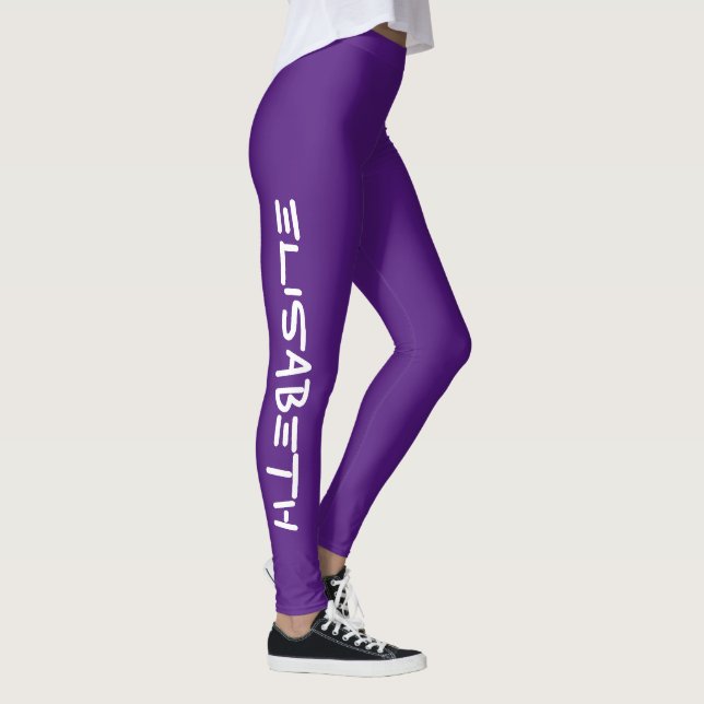 Personligens Anpassningsbar Made - Mall Elisabeth  Leggings (Höger)