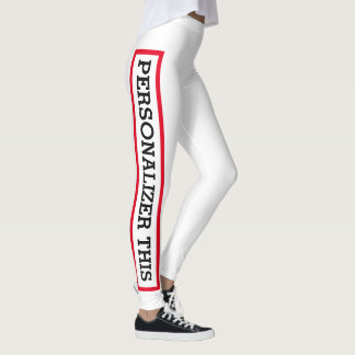 Personligens anpassningsbar-meddelanden med din fr leggings