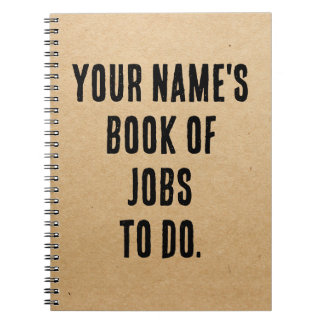 Personligens anteckningsboksnamn för anteckningsbo anteckningsbok