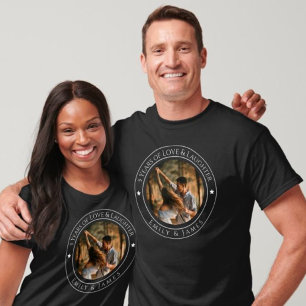 Personligens årsdag - Anpassningsbar par T Shirt