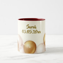 Personligens årsdag - Anpassningsbarnas födelsedag Två-Tonad Mugg