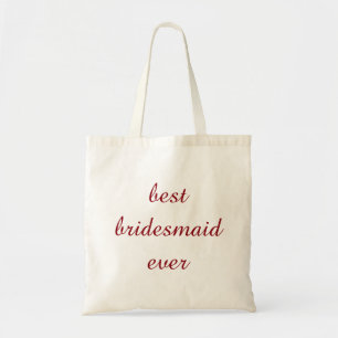 Personligens bästa Bridesmaid någonsin Tygkasse