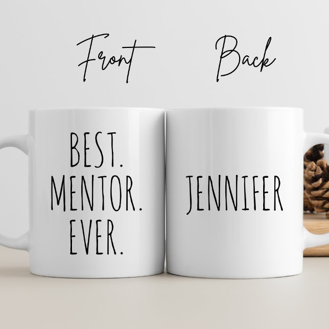 Personligens bästa mentor någonsin Tack Gift Coach Kaffemugg (Skapare uppladdad)
