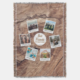 Personligens bästa vänner 6 - Samla foto-Anpassnin Filt