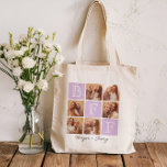 Personligens bästa vänner över 6 fotokollage tygkasse<br><div class="desc">Firar din oförstörbara koppling med fotopåsen "Best Friends Forever"! Med fet "BFF"-text och plats för 6 av dina favoritfoton kan du skapa din egen personlig keepy. Lägg till namn eller ett uppriktigt budskap för att göra det unikt för dig. Den här väskan är en tankfull gåva till Best Friends Day,...</div>