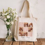 Personligens bästa vänner över 6 fotokollage tygkasse<br><div class="desc">Firar din oförstörbara koppling med fotopåsen "Best Friends Forever"! Med fet "BFF"-text och plats för 6 av dina favoritfoton kan du skapa din egen personlig keepy. Lägg till namn eller ett uppriktigt budskap för att göra det unikt för dig. Den här väskan är en tankfull gåva till Best Friends Day,...</div>