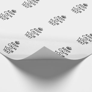 Personligens BEHÅLLA LUGN och TEXTEN Presentpapper