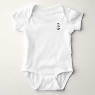 Personligens BEHÅLLA LUGN och TEXTEN T-shirt