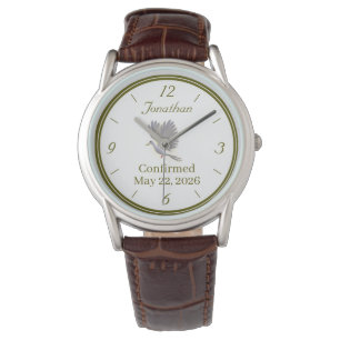 Personligens bekräftelsenyckel armbandsur