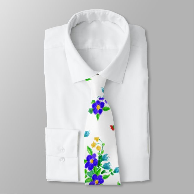Personligens Blommigt Tips Slips (Bunden)