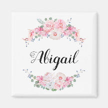 Personligens blommigt växlar magnet