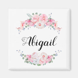 Personligens blommigt växlar magnet