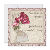 Personligens bröllopsinbjudan