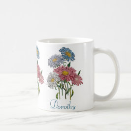 Personligens China Asters Kaffemugg