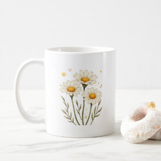 Personligens Daisy blomma Kaffemugg