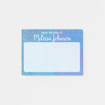 Personligens Elegant Blåfärgad konst