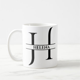 PERSONLIGENS ELEGANT BREV H KAFFEMUGG