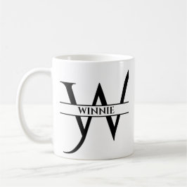 PERSONLIGENS ELEGANT BREV W KAFFEMUGG