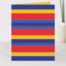 Personligens Elegant, Modern Colorful Rand Kort