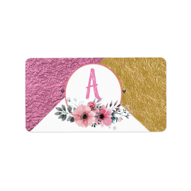 Personligens etiketter adressetikett (Framsidan)