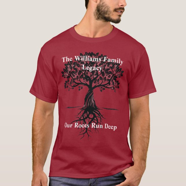 Personligens familj - äldre t shirt (Framsida)