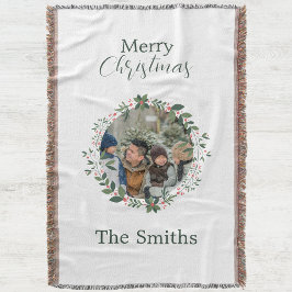 Personligens familj Fotopulens krans Filt