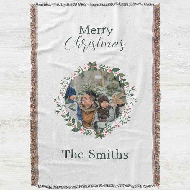 Personligens familj Fotopulens krans Filt (Skapare uppladdad)