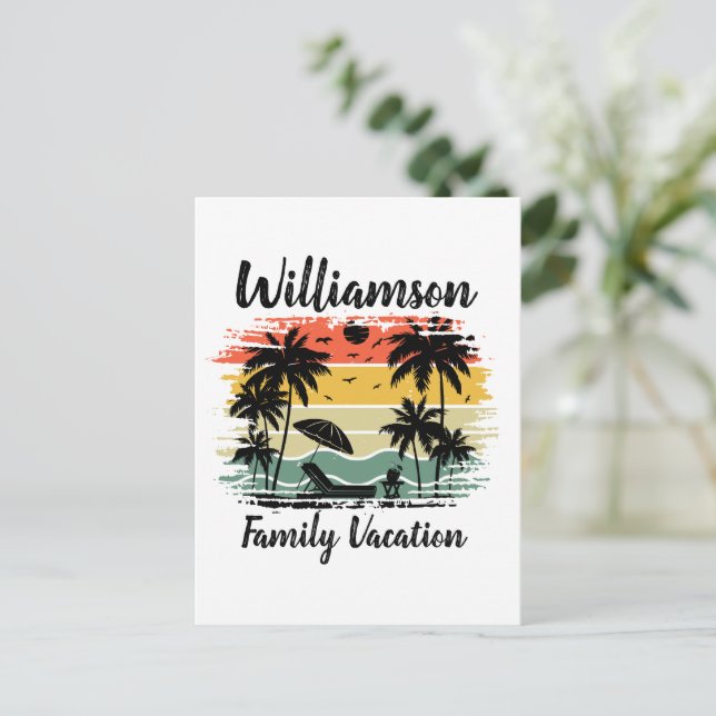 Personligens familjerester vykort (Stående Fram)
