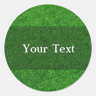 Personligens fästmärke runt klistermärke