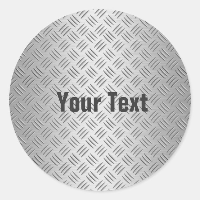 Personligens fästmärke runt klistermärke (Framsida)