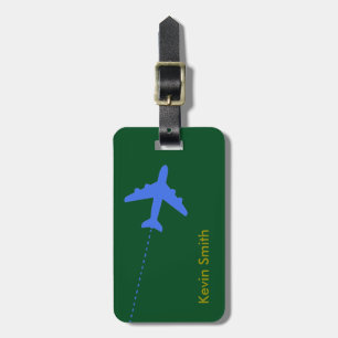 personligens flygplansresa bagagebricka