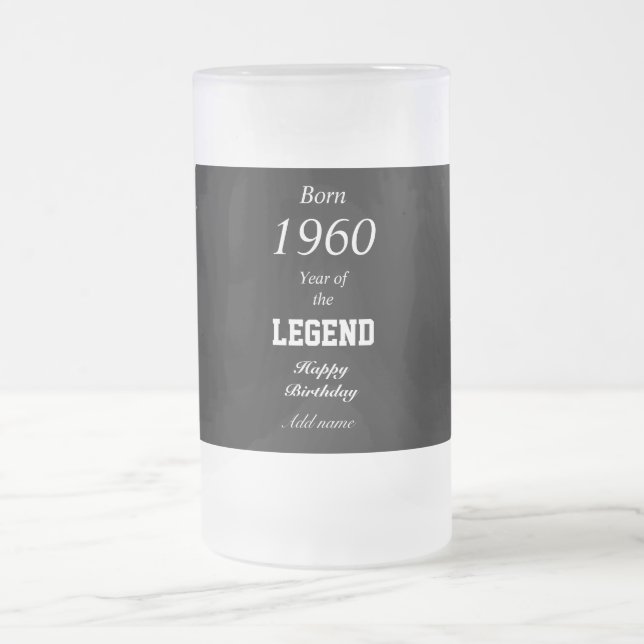 Personligens födelsedag, mugg kopp (Center)