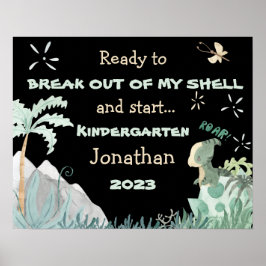 Personligens första dag i skolan 2023 Poster