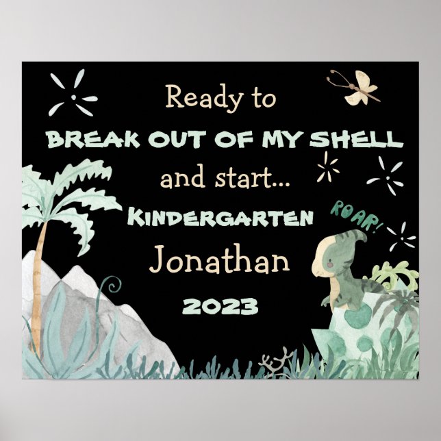 Personligens första dag i skolan 2023 Poster (Framsidan)