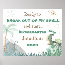 Personligens första dag i skolan 2023 Poster