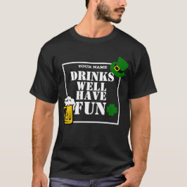 Personligens första patricks-dag t shirt