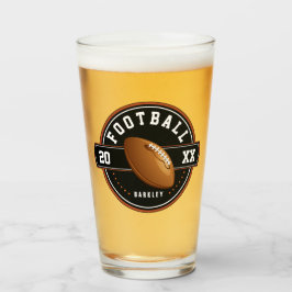 Personligens fotbollsdesign glaskopp