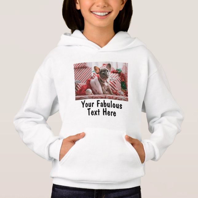 Personligens foto- och textfiler t shirt (Framsida)