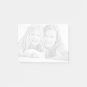 Personligens fotoanteckning post-it block