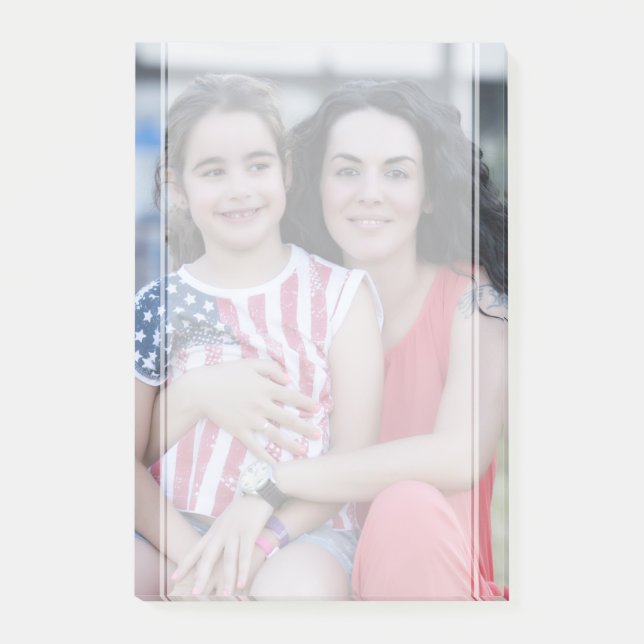 Personligens fotoanteckning post-it block (Framsida)